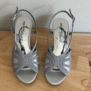 Easy Street Womens Starlight Heeled Sandals